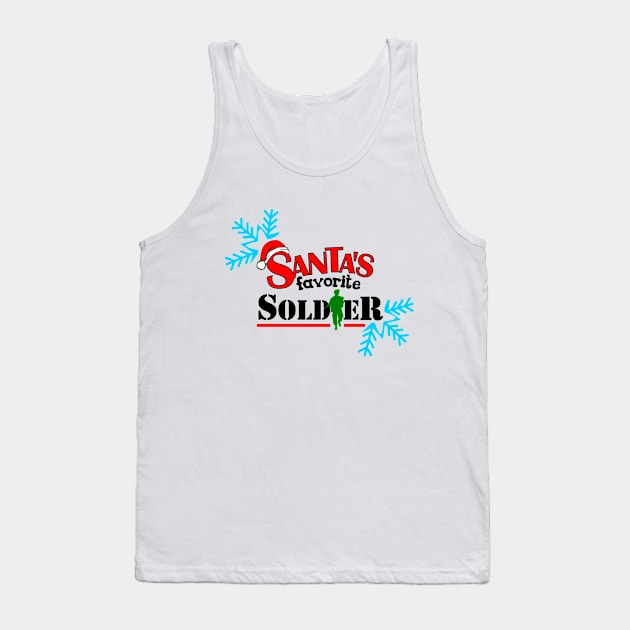 santa favorite soldier Tank Top by GreyMoonStudio